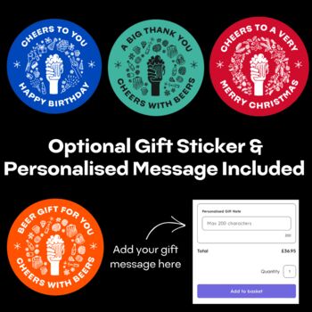 Lager Craft Beer Independent Gift Hamper, 5 of 8