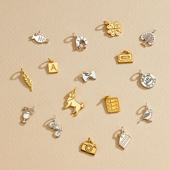 Personalised Dinky Story Charm Hoop Earrings, 6 of 8