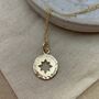 Ethical 9ct Recycled Gold Star Amulet Necklace, thumbnail 1 of 7