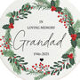 Personalised Christmas Remembrance Bauble Keepsake Gift, thumbnail 3 of 4