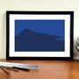 'Old Shed' Minimalist Chelsea Fc Graphic Art Print, thumbnail 1 of 5