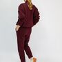Margot Relaxed Cigarette Style Sweatpants, thumbnail 3 of 6