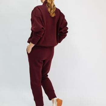 Margot Relaxed Cigarette Style Sweatpants, 3 of 6