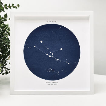 Personalised Star Sign Constellation Light Taurus, 6 of 9