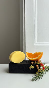 Sea Buckthorn And Sweet Orange Natural Body Butter Bar, 2 of 4
