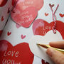 Funny Valentines Day Card 'I Love You Weirdo', thumbnail 4 of 4