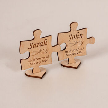 Personalised Jigsaw Wedding Place Names, 5 of 5