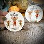 Personalised Nutcracker Mice Christmas Tree Decoration, thumbnail 5 of 5