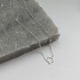 Sterling Silver Open Star Necklace, thumbnail 2 of 6