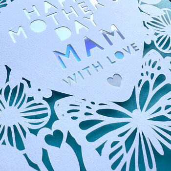 Personalised Butterfly Mother's Day Card, 3 of 3