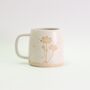 Cosmos Flower Ceramic Mug, thumbnail 4 of 4