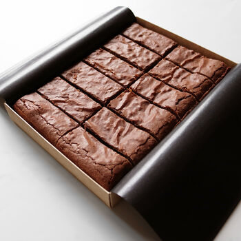 Classic Chocolate Brownies, Gift Box Of 12, 4 of 5