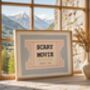 Scary Movie Ticket Halloween Art Print, thumbnail 6 of 6