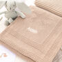 Personalised Little Star Unisex Baby Blanket, thumbnail 3 of 12