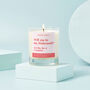 Be My Bridesmaid Proposal Gift Candle Act Surprised, thumbnail 2 of 4