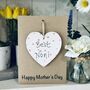 Personalised Mother's Day Noni Wooden Keepsake Card, thumbnail 1 of 2
