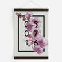 Personalised Orchid Botanical Flower Print, thumbnail 5 of 8