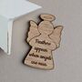 'Feathers Appear When Angels Are Near' Pocket Token, thumbnail 1 of 2