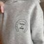 Horse Equestrian Name Sweatshirt Personalised, thumbnail 1 of 3