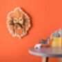 Lion Wooden Bedroom Wall Clock, thumbnail 6 of 7
