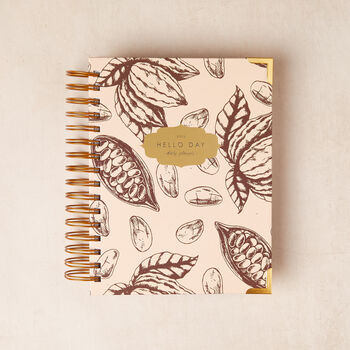 Original 2025 Daily Planner Diary: Cacao, 3 of 10