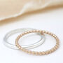 Thin Ring. 9ct Gold Stackable Ring, thumbnail 10 of 11