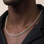 Sterling Silver Heavy Rope Chain Necklace – 16in To 28in, thumbnail 1 of 7