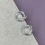 925 Sterling Silver Hope Halo Jewellery Set, thumbnail 3 of 11