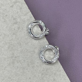 925 Sterling Silver Hope Halo Jewellery Set, 3 of 11