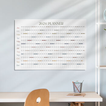2024 Year Wall Planner | Whole Year Calendar, 5 of 7