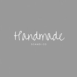 handmade Scandi co logo, children's decor brand, children's decor accessories