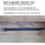Personalised Leather Belt In Natural, thumbnail 7 of 8
