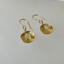 Luna Pillow Prehnite Earrings, thumbnail 4 of 6