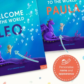 Personalised Children's Book, ‘Welcome To The World’, 3 of 10