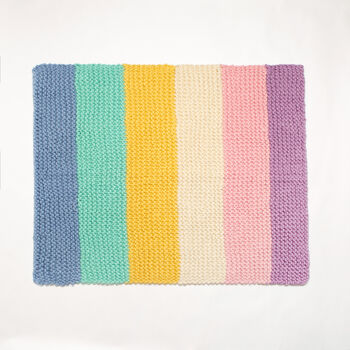 Pastel Dreams Blanket Knitting Kit, 4 of 12