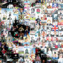 Charlie Chaplin Mosaic Portrait Made Up Of Traditional British Icons, thumbnail 2 of 4