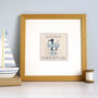 Personalised New Baby Boy Embroidered Picture Gift, thumbnail 5 of 12