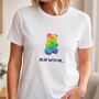 Funny Bear With Me Gummy Bear T Shirt, thumbnail 8 of 8