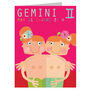 Mini Gemini Zodiac Card, thumbnail 2 of 6
