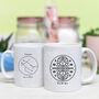 Zodiac And Constellations Star Sign Birthday Mug, thumbnail 1 of 6