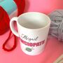 Funny Sewciopath Mug Personalised Knitting Gift, thumbnail 4 of 10