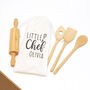 Childrens Baking Utensils With Personalised Storage Bag, thumbnail 1 of 2