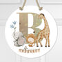 Safari Personalised Door Plaque, thumbnail 2 of 4
