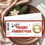 Personalised Christmas Ticket, Lapland Holiday Reveal Card, thumbnail 5 of 5