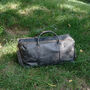 Genuine Leather Holdall Luggage, thumbnail 10 of 12