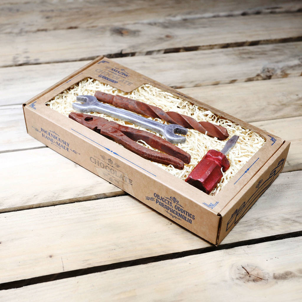 chocolate tool set gift box by the amazing chocolate