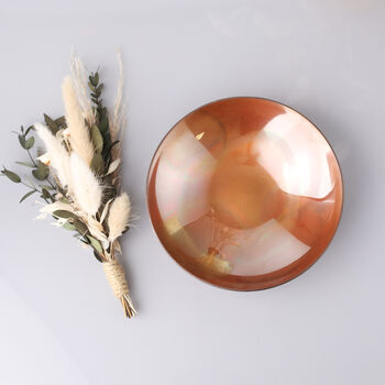 Pressed Copper Medium Smooth Bowl For 7th Anniversary, 2 of 9