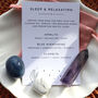 Fluorite And Howlite Sleep Crystal Set, thumbnail 1 of 6