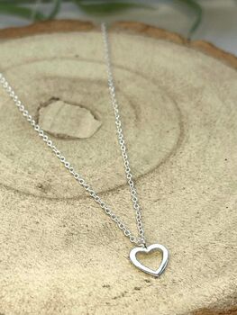 'With Love' Silver Necklace Card, 3 of 6