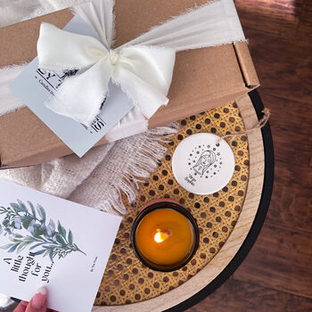 Personalised Zodiac Star Sign ' Virgo' Candle Gift Set, 3 of 7